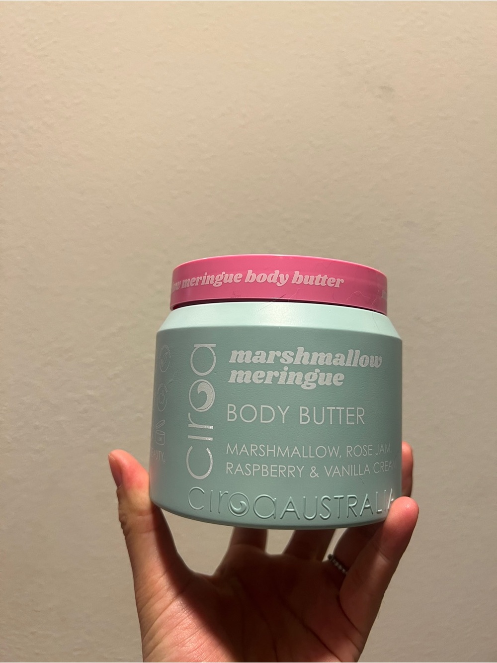 NEW CIROA marshmallow meringue BODY BUTTER 15.8 oz / 450 g